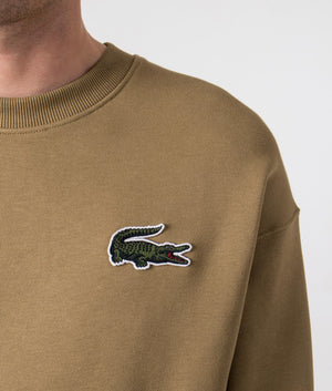 Relaxed-Fit-Large-Crocodile-Badge-Sweatshirt-SIX-Cookie-Lacoste-eqvvs-detail-image