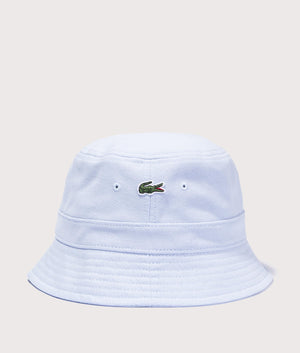 Lacoste Bucket Hat Light Blue Front Shot EQVVS