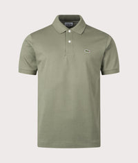 Classic Fit L1212 Croc Logo Polo Shirt: BMY Khaki 