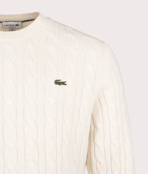 Knit Sweatshirt in Lapland. 100% Wool | PS Paul Smith | Shot at EQVVS | Front detail shot 