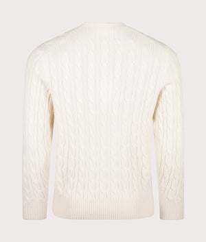 Knit Sweatshirt in Lapland. 100% Wool | PS Paul Smith | Shot at EQVVS | Back shot 