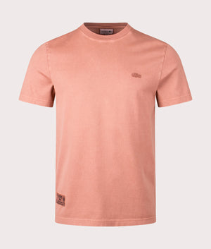 Lacoste Track Pink Basic T-Shirt at EQVVS. Front Shot.