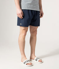 Swim Shorts: 802 Navy Blue/Green 