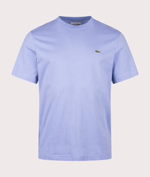 Cotton T-Shirt in Delphinium. 100% Cotton | PS Paul Smith | Shot at EQVVS | Front shot 