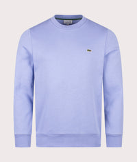 Relaxed Fit Brushed Cotton Sweatshirt: 5QD Delphinium 