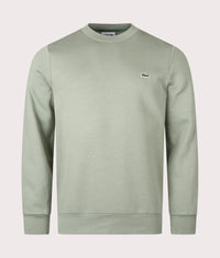 Relaxed Fit Brushed Cotton Sweatshirt: S86 Thyme 