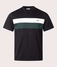 Colourblock Jersey T-Shirt: 6XH Black/Lapland-Sinople 
