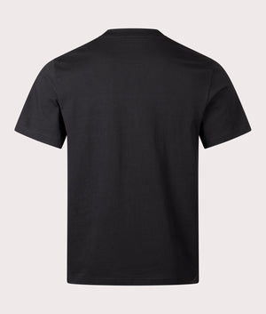 Colourblock Jersey T-Shirt in Black/Lapland-Sinople. Cotton-blend | PS Paul Smith | Shot at EQVVS | Back shot 