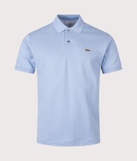 Classic Fit L1212 Croc Logo Polo Shirt: AEY Light Blue 
