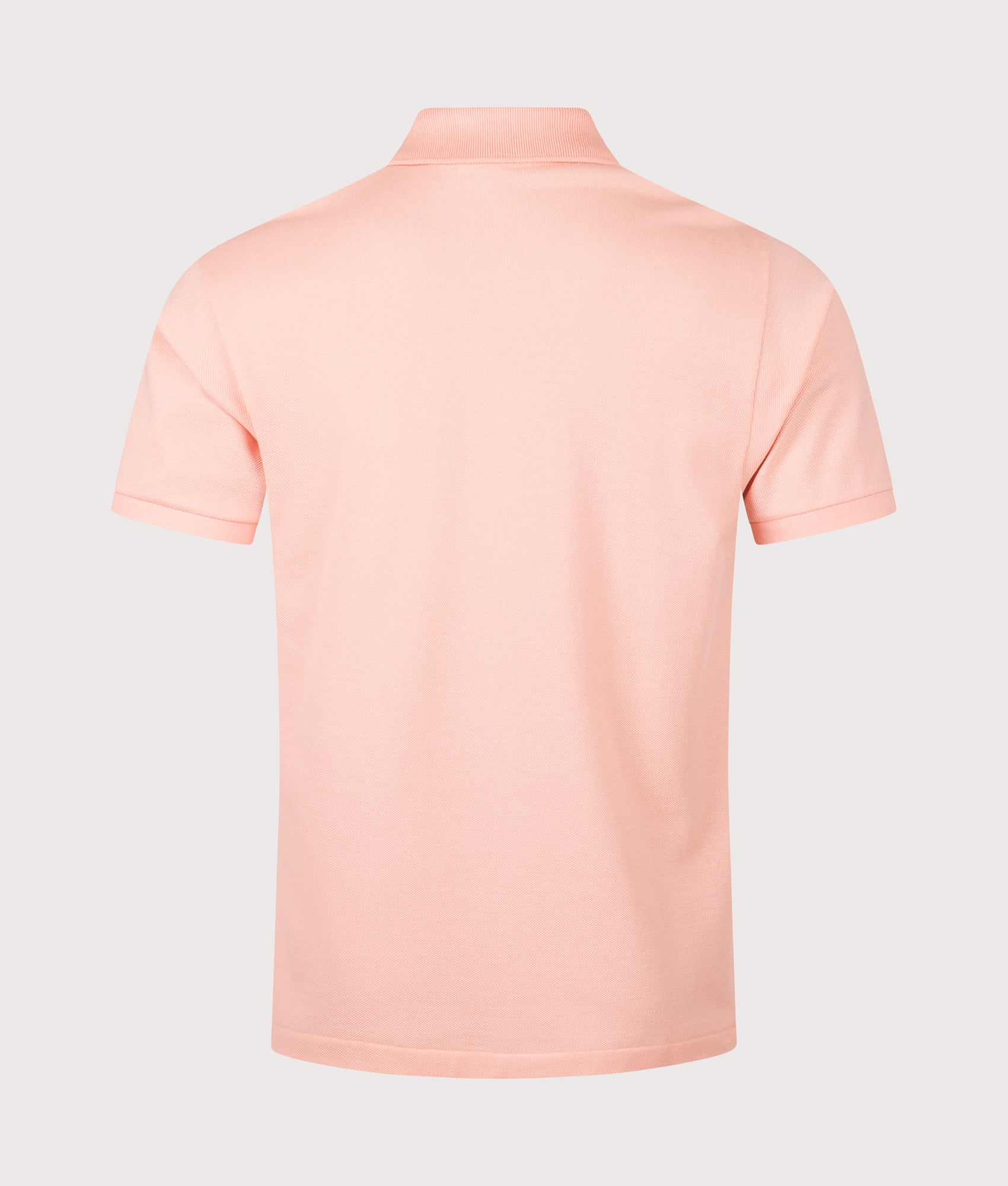 Lacoste Classic Fit L1212 Croc Logo Polo Shirt in Miami at EQVVS Menswear. Back shot.