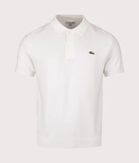 Classic Fit L1212 Croc Logo Polo Shirt: 70V Flour 