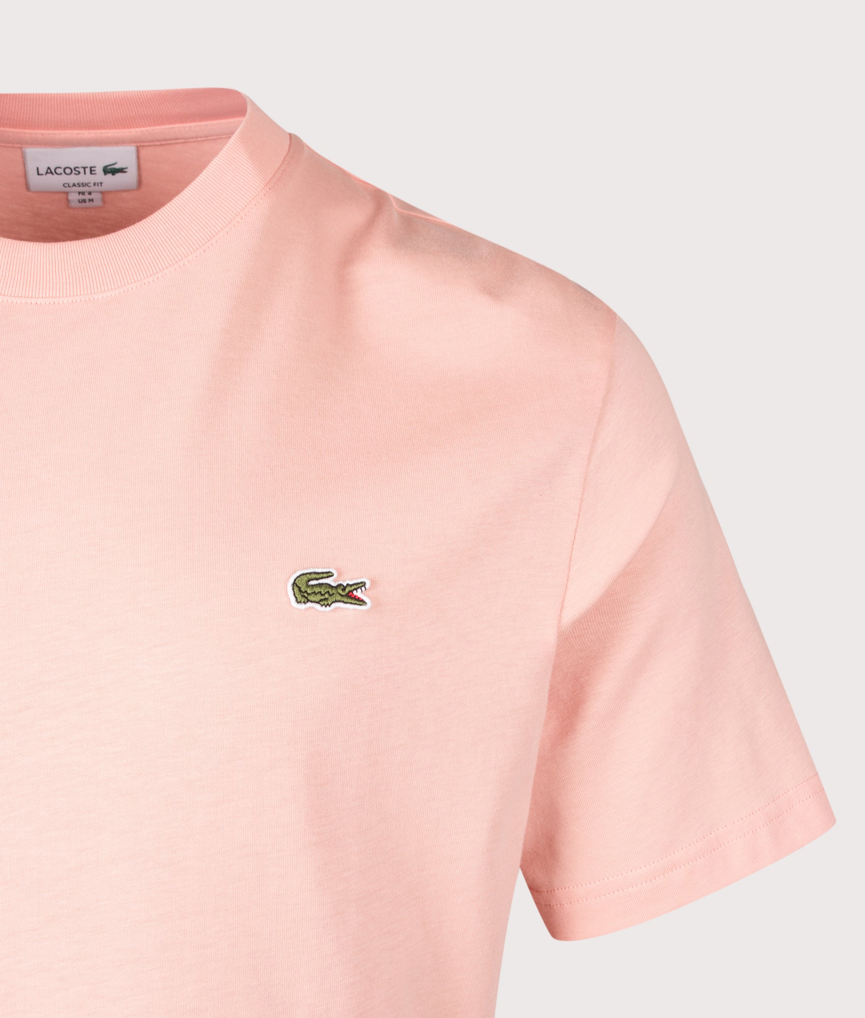 Cotton T-Shirt in Miami by Lacoste. Shot by EQVVS. Detail Shot.