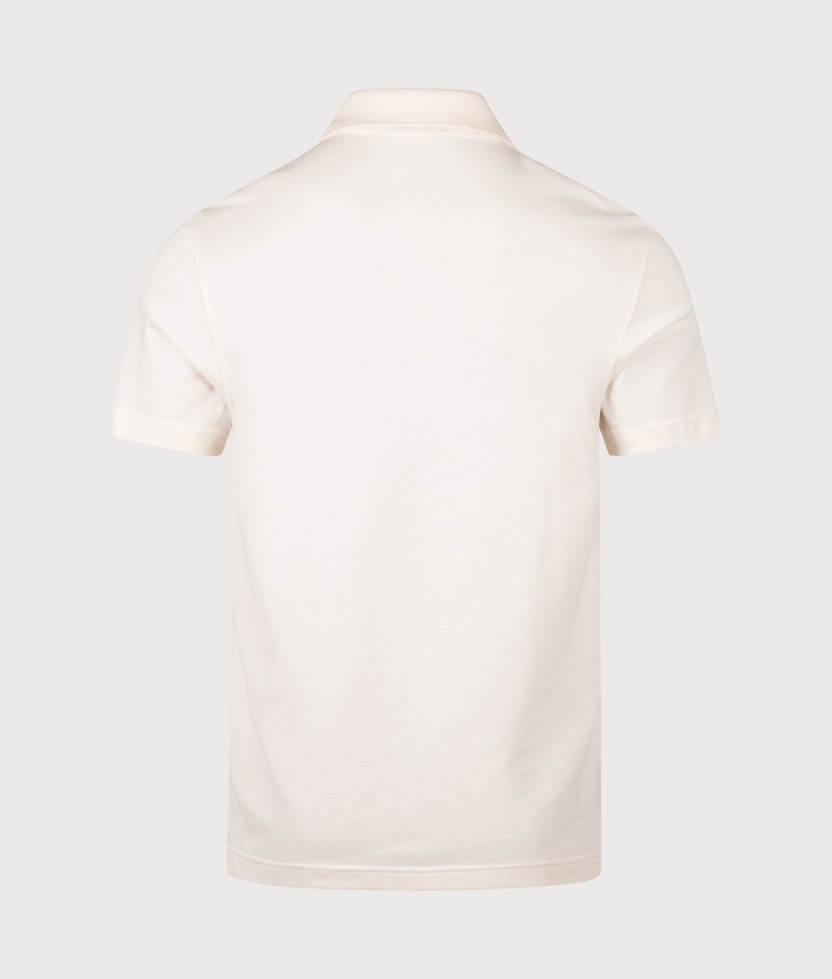 Lacoste Colour Block Piqué Polo Shirt Lapland and Lionne at EQVVS Menswear. Back shot.