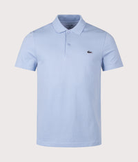 Regular Fit Cotton Blend Polo Shirt: AEY Light Blue 