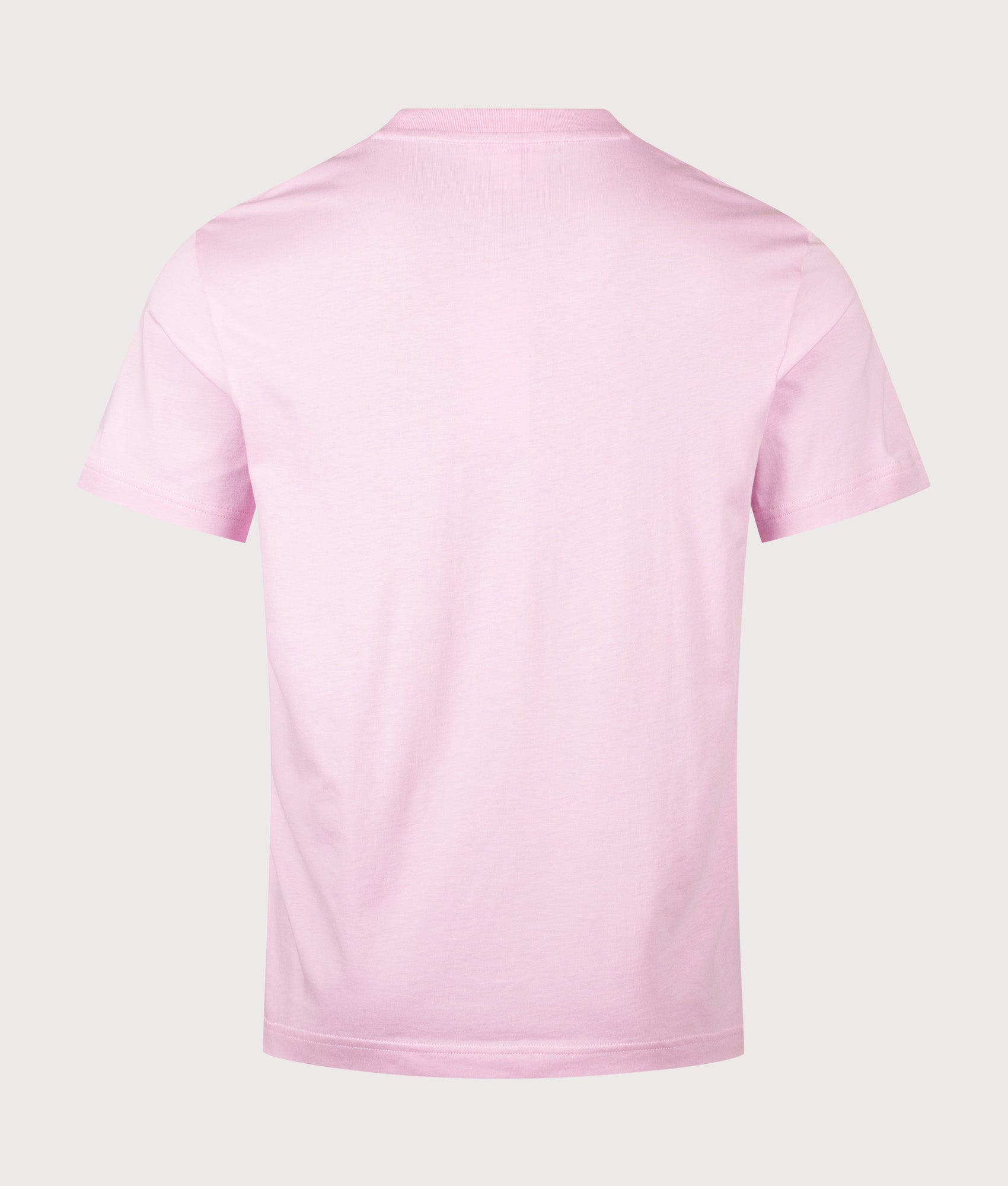 Cotton T-Shirt in Albizia by Lacoste. Shot by EQVVS. Back Shot.