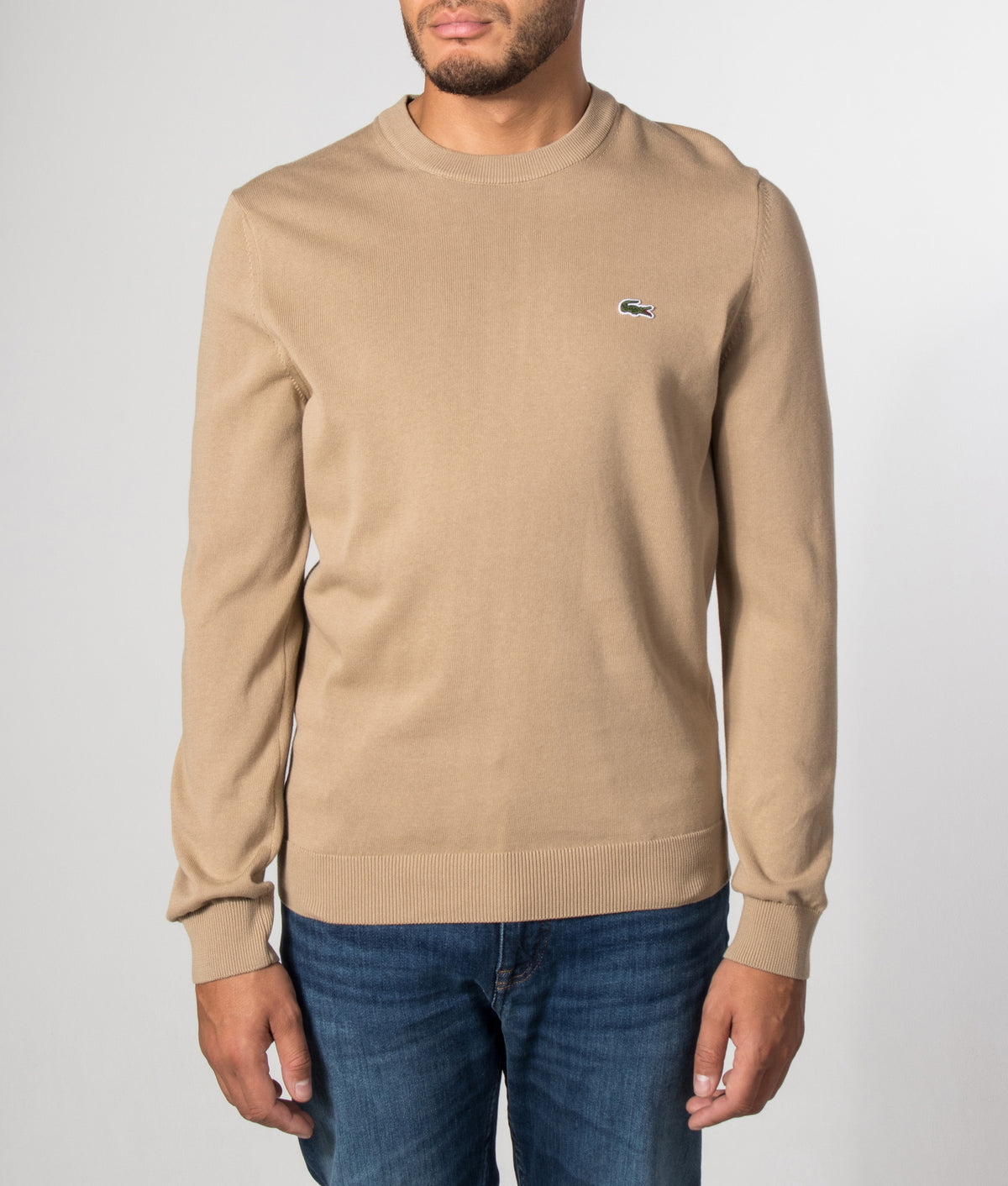 Regular Fit Croc Logo Knitted Jumper