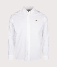 Regular Fit Oxford Shirt: 800 White/White 