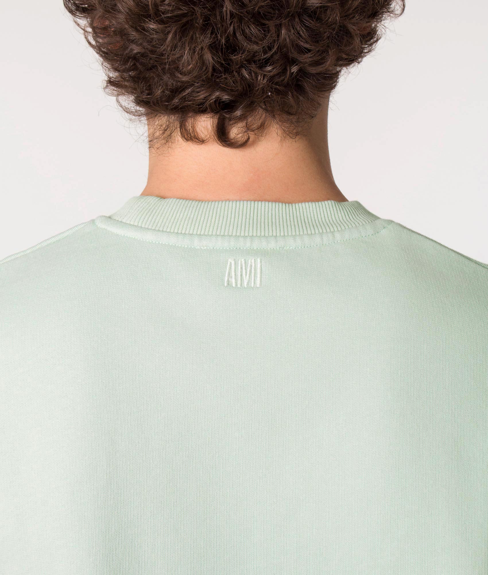 Relaxed-Fit-Small-ADC-Sweatshirt-Pale-Green-Ami-EQVVS