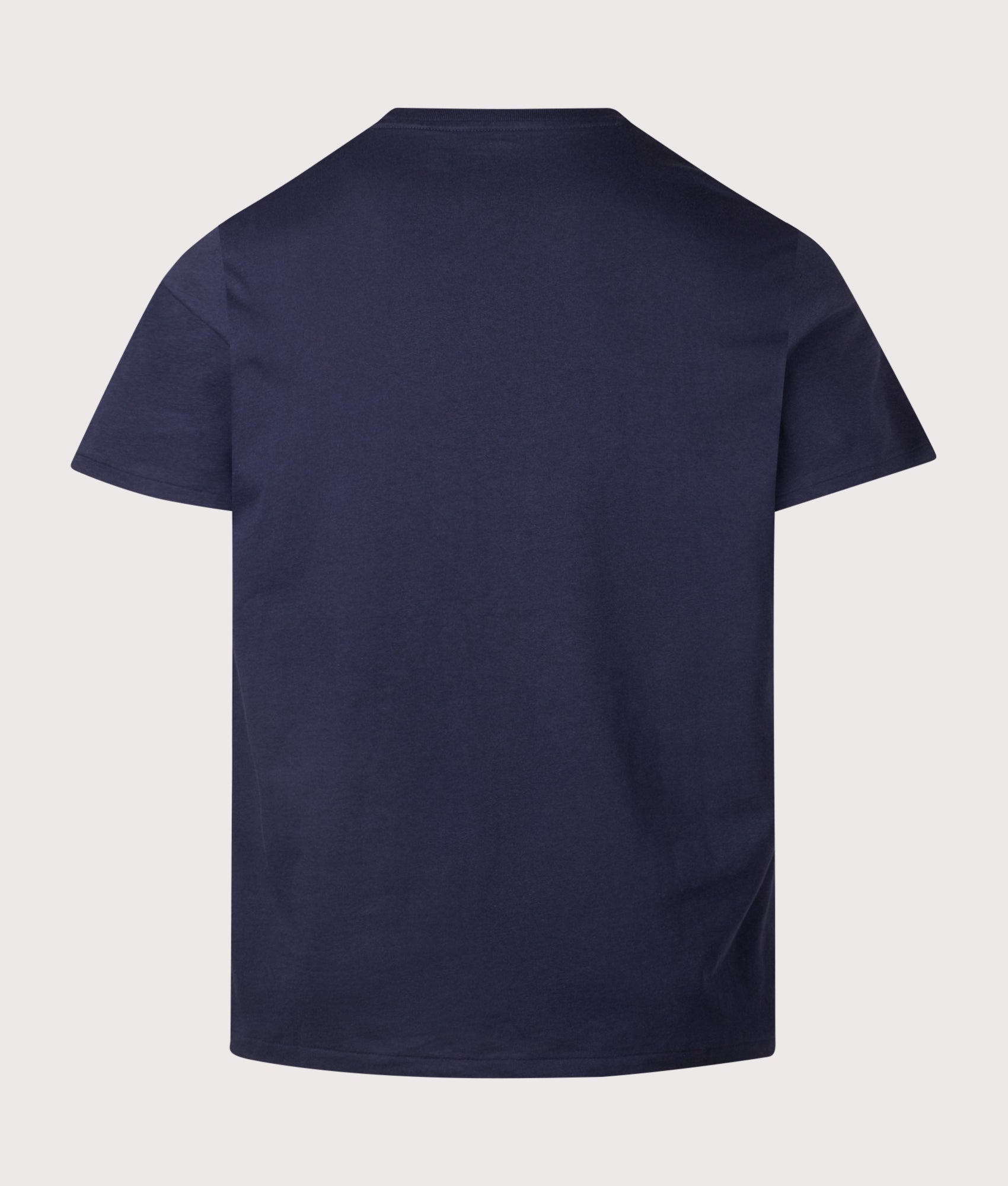 Polo Ralph Lauren Classic Fit Jersey Pocket T-Shirt in Ink at EQVVS Menswear. Back shot.