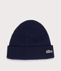 Woollen Beanie: 166 Navy Blue 
