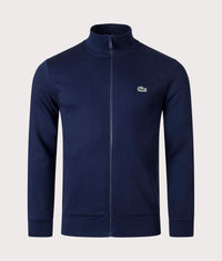 Brushed Fleece Track Top: 166 Navy Blue 