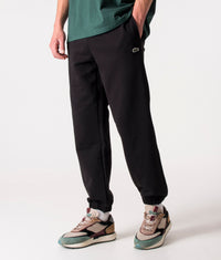 Regular Fit Brushed Fleece Joggers: 031 Black 