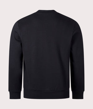 Brushed Cotton Sweatshirt - Black - Lacoste - EQVVS