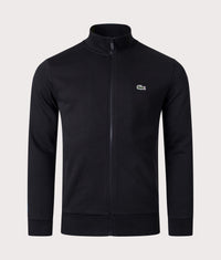 Brushed Fleece Track Top: 031 Black 