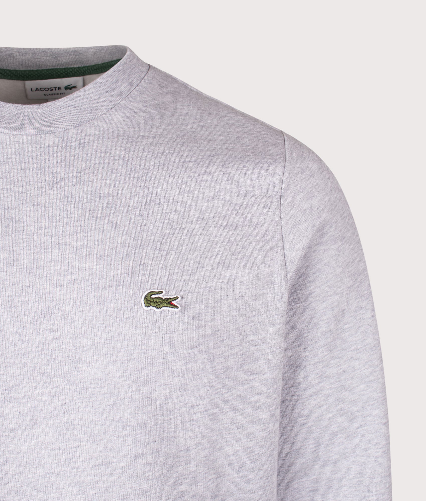 Relaxed Fit Organic Brushed Cotton Sweatshirt. Shot by EQVVS. Detail shot.