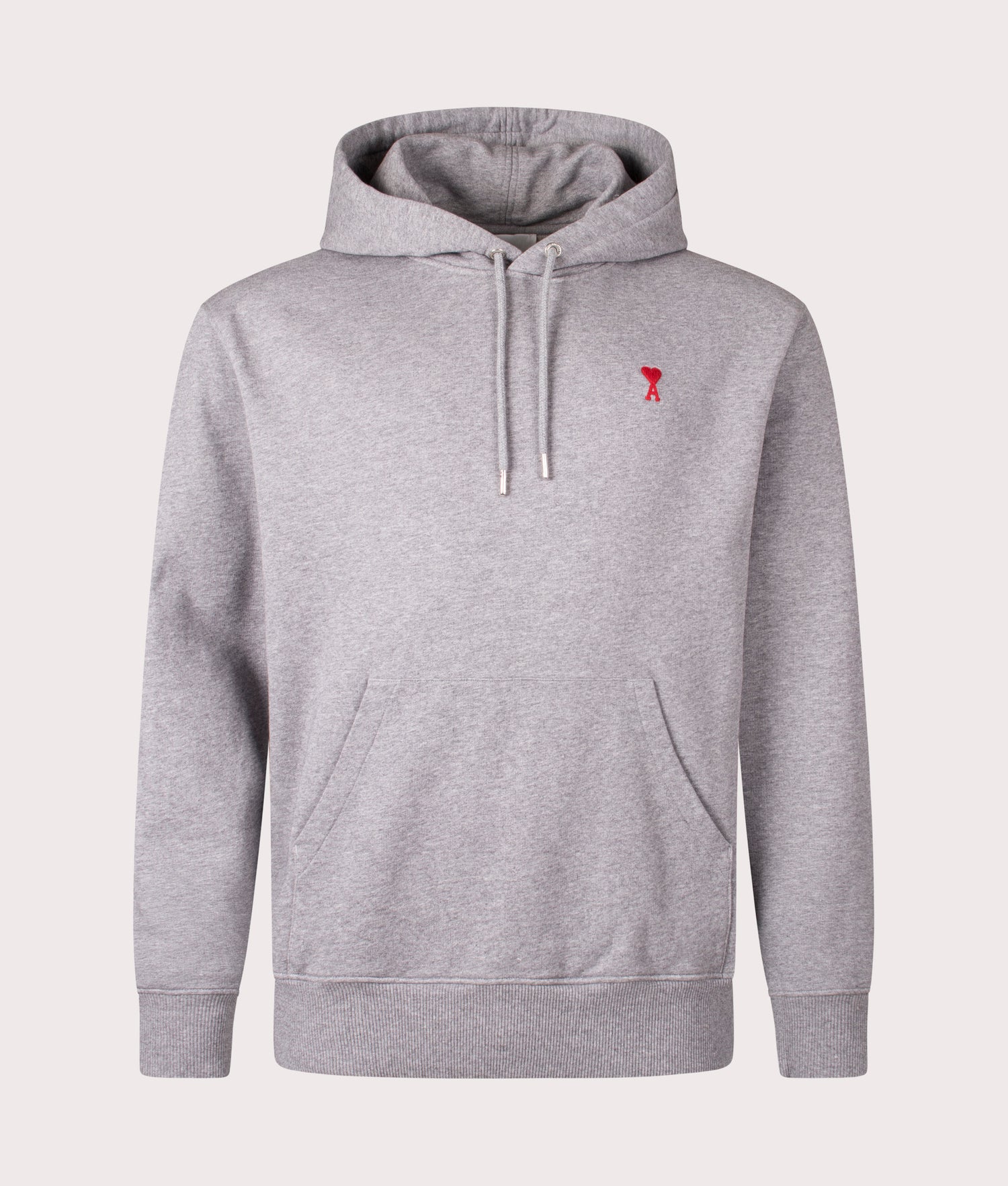 ★関税込★アミ★AMI★Paris Hoodie Heather Grey★ AMI Heart Logo Hoodie Heather Grey at CareOfCarl.com