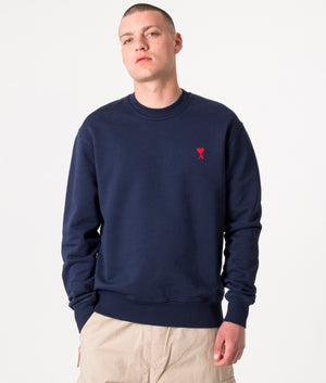 Relaxed-Fit-Small-ADC-Sweatshirt-Nautic-Blue-AMI-EQVVS