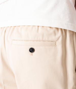 Regular-Fit-Elasticated-Waist-Gabardine-Trousers-Vanille-AMI-EQVVS