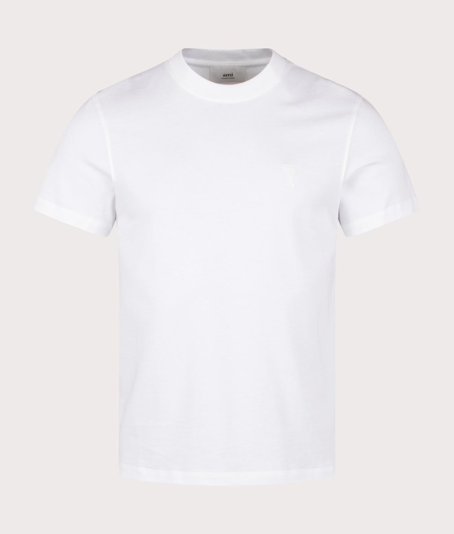 Ami De Coeur Tonal T-Shirt White | Ami | EQVVS