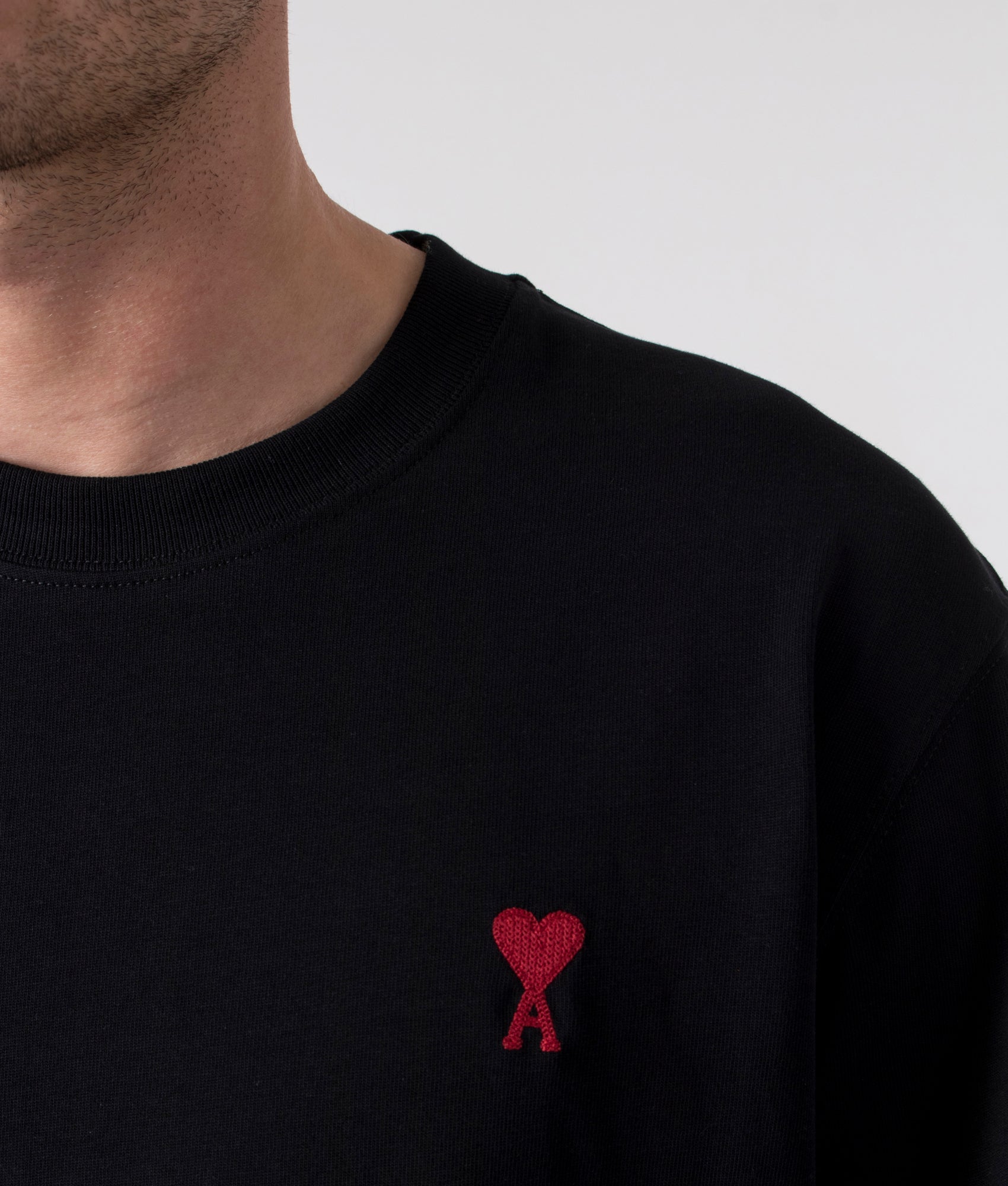 AMI - ADC T-Shirt - Black -EQVVS