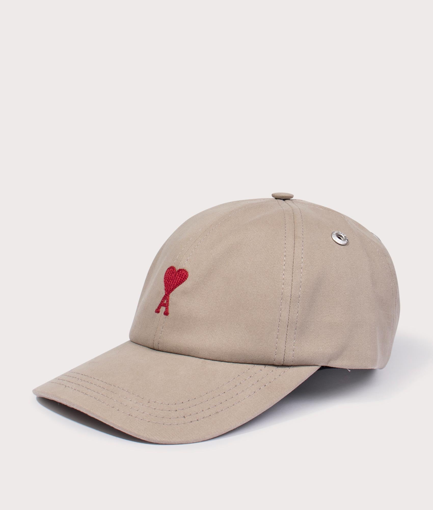 Red Ami De Coeur Embroidery Cap