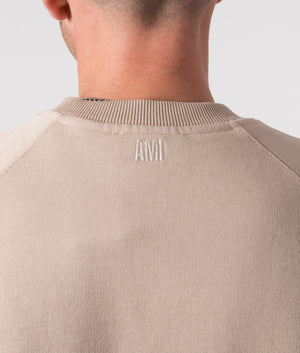 AMI-ADC-Sweatshirt-Champagne-back-detail