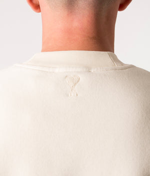 AMI-Patch-Logo-Sweatshirt-Ivory-AMI-EQVVS
