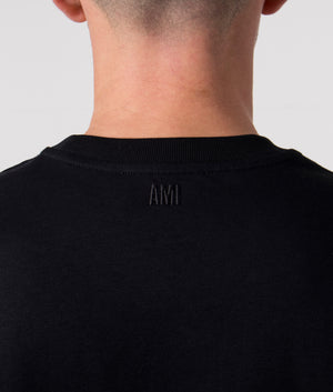AMI-ADC-T-Shirt-Black-EQVVS-Back-Detail