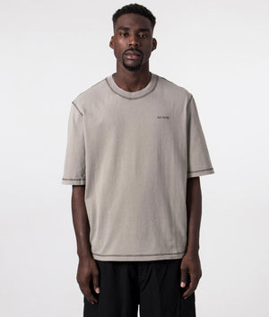 AMI Fade Out T-Shirt, Clay, EQVVS, Front Shot