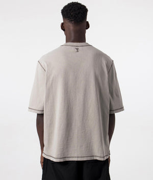 AMI Fade Out T-Shirt, Clay, EQVVS, Reverse Shot 