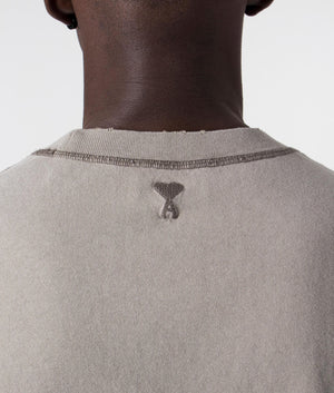 AMI Fade Out T-Shirt, Clay, EQVVS, Detail 