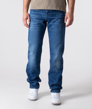 Regular-Fit-Denim-Jeans-Used-Blue-AMI-Paris-EQVVS