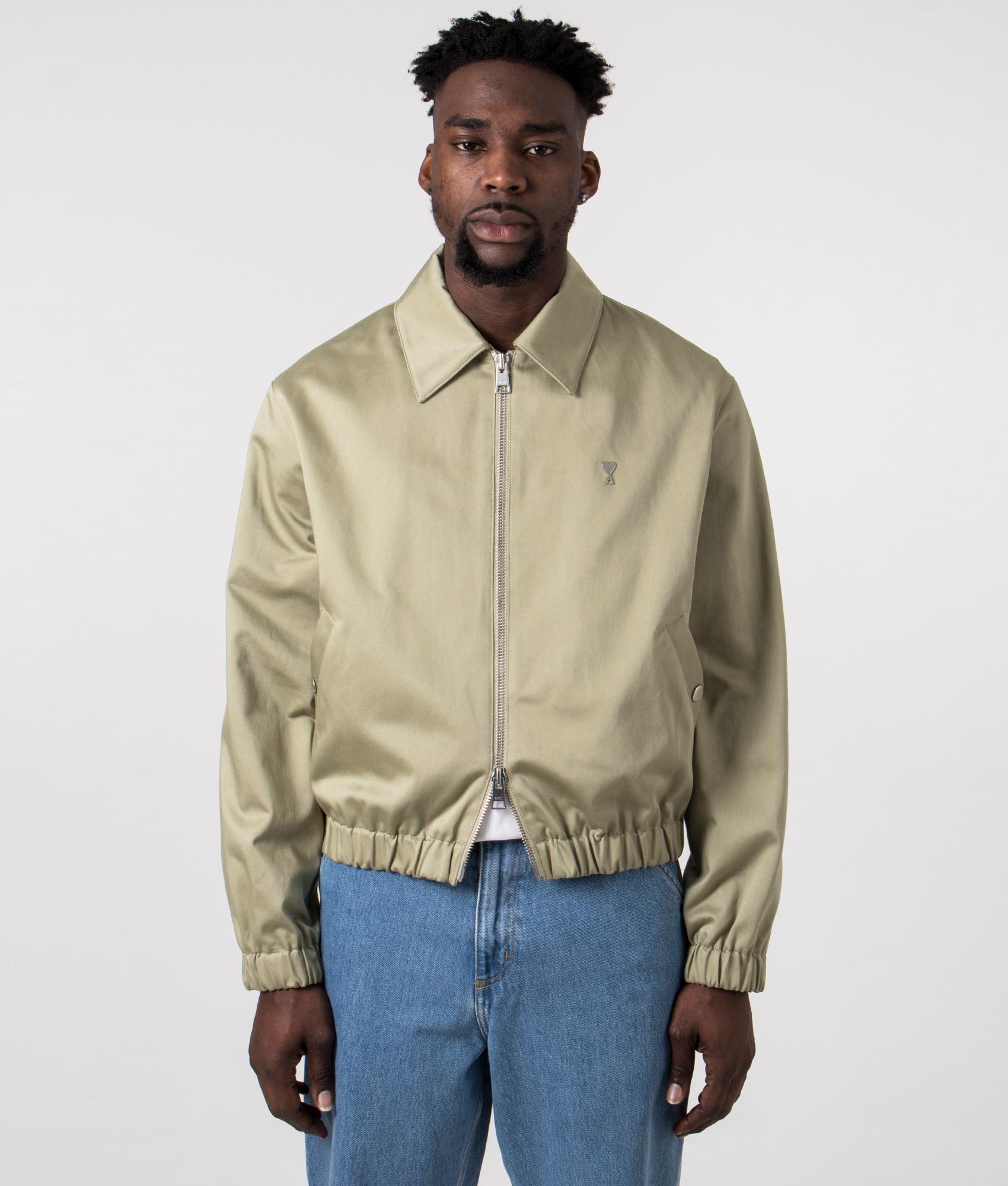 Sage Zip Through Jacket AMI EQVVS Front 2 