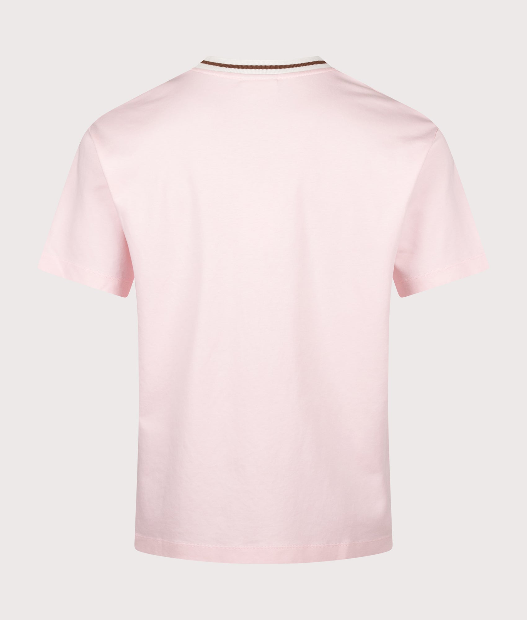Slogan Sport T-Shirt in Light Pink by Drôle de Monsieur. Shot by EQVVS. Back shot.