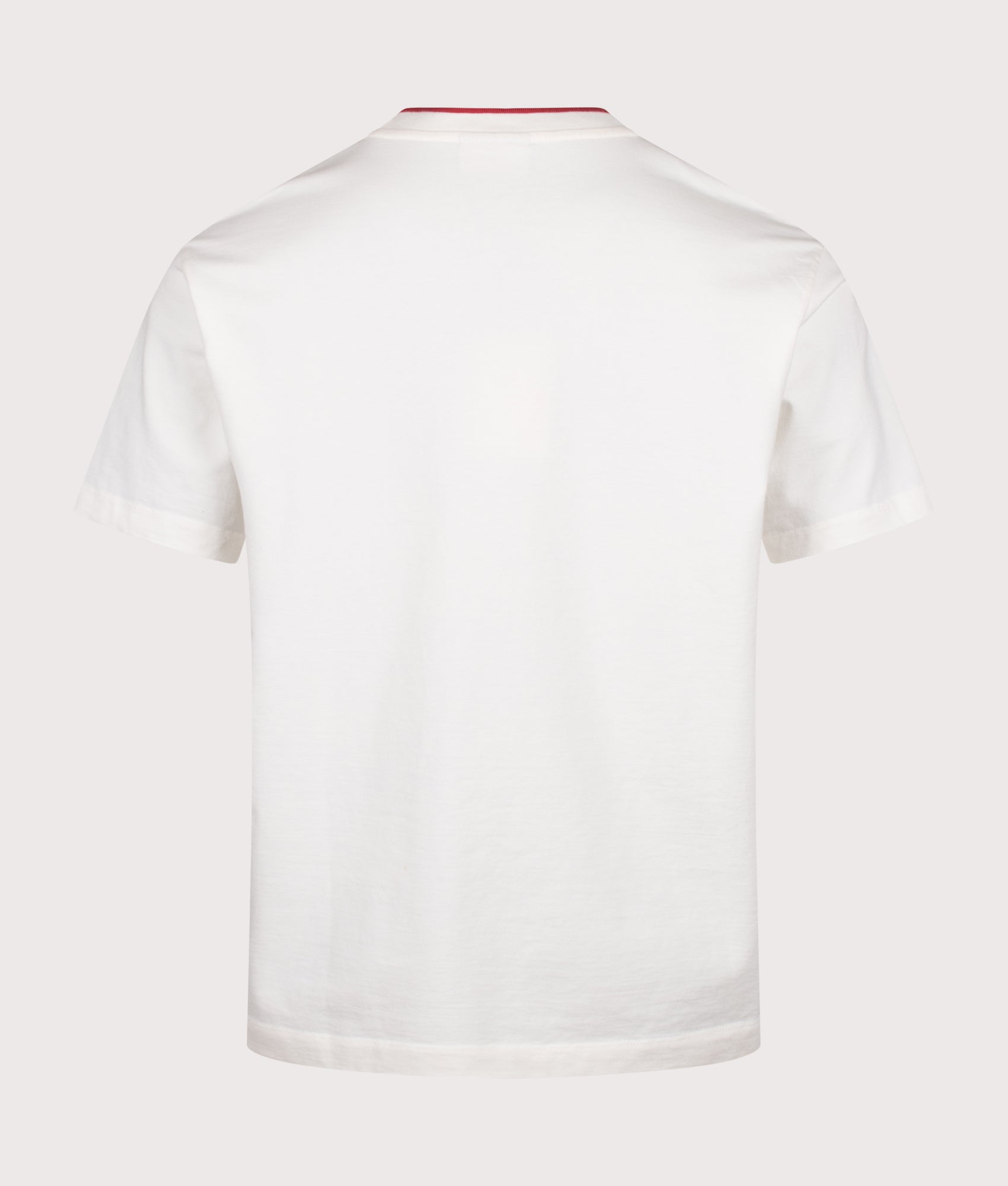 Drôle de Monsieur Drôle Belissima T-Shirt in Off White at EQVVS Menswear. Back shot.