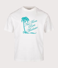 Palm Slogan T-Shirt: OW Off White 