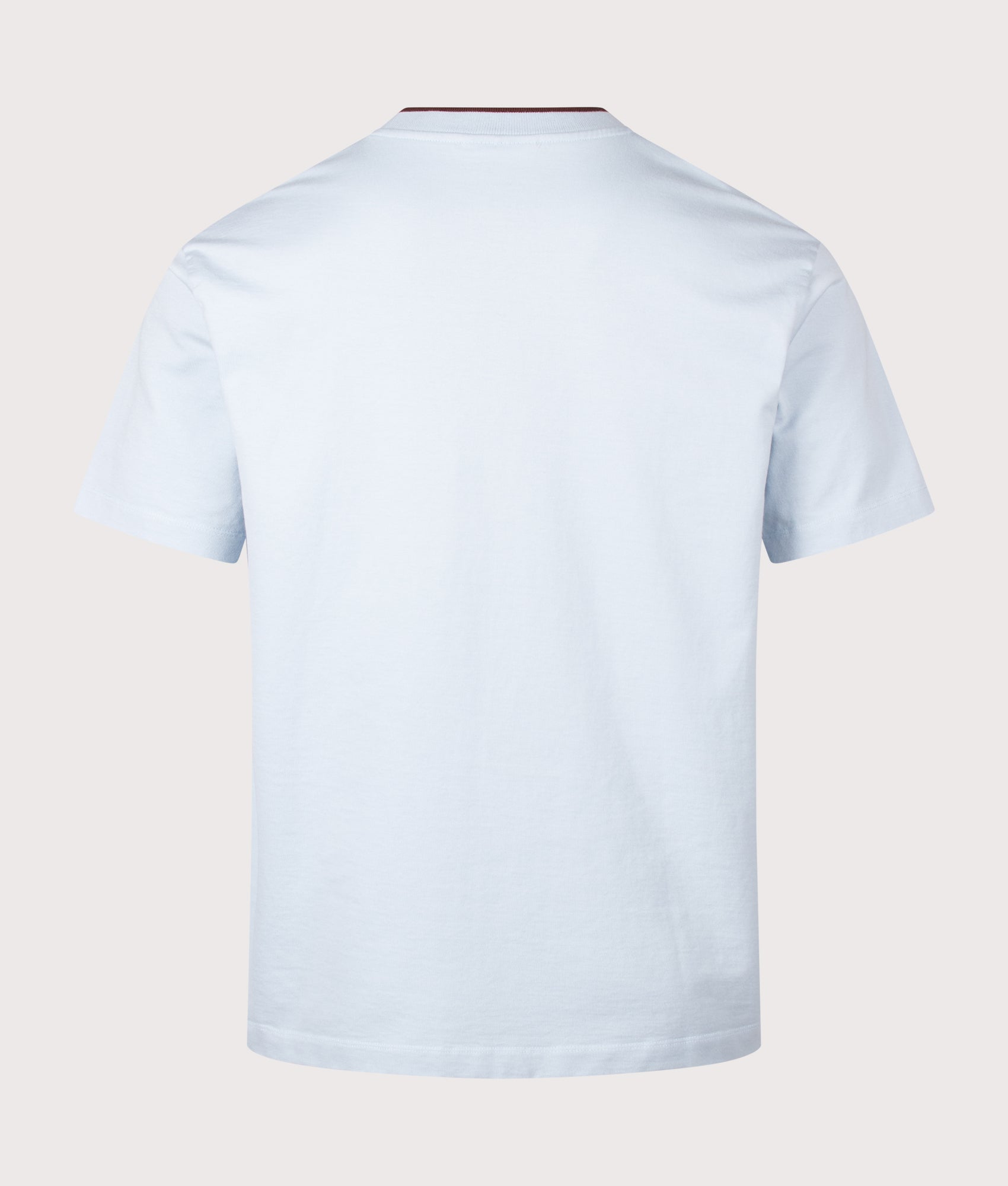Drôle de Monsieur Drôle Belissima T-Shirt in Light Blue at EQVVS Menswear. Back shot.