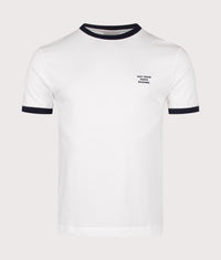 Regular Fit Contrasted Slogan T-shirt: OW Off White 