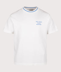 Relaxed Fit Sport Slogan T-shirt: OW Off White 