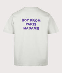 Regular Fit Bold Slogan T-Shirt: GY Grey 